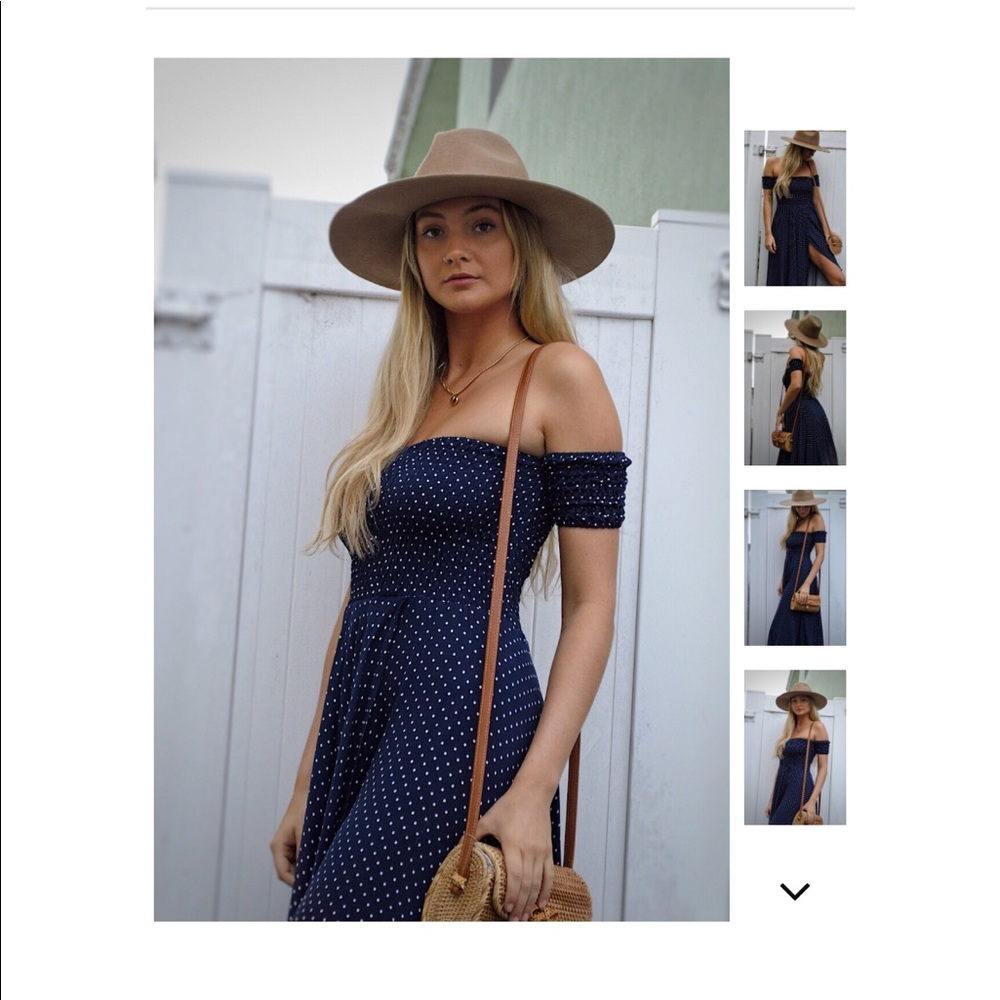 LAST 1οΈβ£ Bastille Polka Dress - Picture 4 of 7